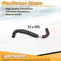 Lower Radiator Hose 33 x 695mm for Mitsubishi Triton ML 3.2L 4 cyl 07/06-08/09