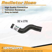 Superspares Upper Radiator Hose 32 x 276mm for Daewoo Kalos T200 1.5L 4 cyl 8V