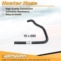 Heater Outlet Hose 16 x 690mm for Toyota Hilux RN105R RN110R RN85R RN90R 2.4L