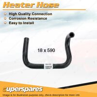 Superspares Heater Hose 18 x 590mm for Ford Territory SX SY 4.0L 6 cyl 2004-2011