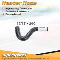 Heater Inlet Hose 15/17 x 260mm for Nissan Navara D22 2.5L 4 cyl 02/2008-10/2015