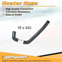 Superspares Heater Hose 18 x 445mm for Hyundai iLoad TQ iMax TQ H1 2.5L 08-12