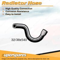 Lower Radiator Hose 32/38 x 540mm for Ford Falcon XR Fairlane ZA ZB 2.8 3.3 3.6L