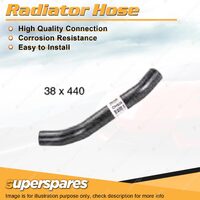 Upper Radiator Hose 38 x 440mm for Holden HQ HQ 5.7L V8 OHV 16V 07/1971-10/1974