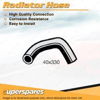 Upper Radiator Hose 40 x 330mm for Ford Fairmont Falcon XA XB Fairlane ZF ZG