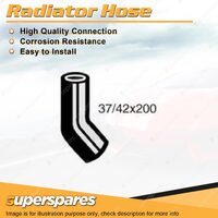 Lower Radiator Hose 37/42 x 200mm for Toyota Landcruiser FJ40 FJ45 FJ55R HJ45R