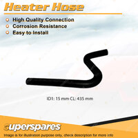 Superspares Heater Hose for Ford Escort Kent 1.1L 1.3L 4 cyl Mainfold Inlet