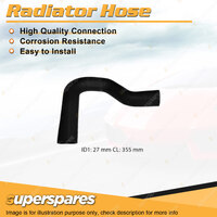 Superspares Upper Radiator Hose for Nissan 620 1.5L 4 cyl OHV 8V 1974-1980