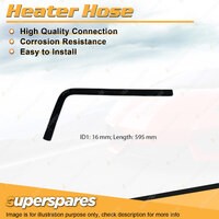 Superspares Heater Hose for Holden Gemini TE TF TG 1.8L 03/1981-12/1984 Inlet