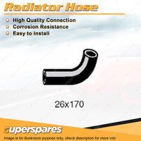 Lower Radiator Hose for Holden Barina MH 1.3L 4 cyl SOHC 8V Carb 130mm