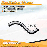 Superspares Upper Radiator Hose for Ford Capri Convertible SA SAII 1.6L