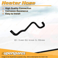 Heater Hose for Toyota Camry VDV10 3.0L V6 DOHC 24V MPFI Inlet to Valve