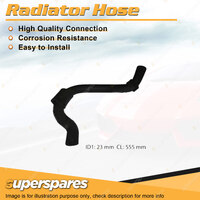 Superspares Lower Radiator Hose for Daihatsu Charade G11 1.0L 1983-1985 Auto