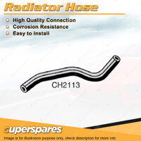 Superspares Lower Radiator Hose for Daihatsu Charade G10 1.0L 3 cyl Carb Manual