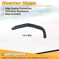 Heater Hose for Ford Courier PD 2.5L 4 cyl SOHC 12V Diesel 1996-1998 425mm