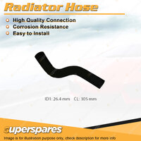 Superspares Upper Radiator Hose for Ford Festiva WD WF 1.3L 1.5L 1997-2000