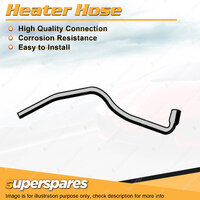 Superspares Heater Hose for Saab 9000 2.0L 4 cyl DOHC 16V EFI 01/1987-04/1990