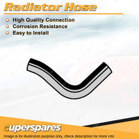 Superspares Upper Radiator Hose for Nissan Navara D21 2.5L 4 cyl OHV 8V Diesel