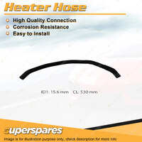 Superspares Heater Hose for Nissan Pulsar N14 1.6L 4 cyl DOHC 16V MPFI 530m