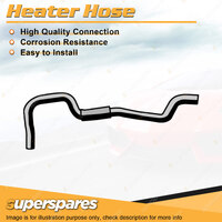 Superspares Heater Inlet Hose for Daihatsu Feroza F300 F310 HDE 1.6L 1988-1992