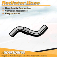 Superspares Upper Radiator Hose for Toyota Corsa 1.3L 4 cyl DOHC 16V MPFI