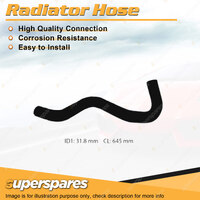 Superspares Lower Radiator Hose for Ford Transit VH VJ 2.4L 2.5L 2000-2006