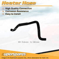 Superspares Heater Hose for Toyota Camry MCV36R 3.0L V6 DOHC 24V MPFI 590mm