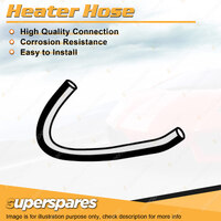 Superspares Heater Hose for Toyota Corona ST141 2.0L 4 cyl SOHC 8V Carb 470mm