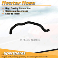 Superspares Heater Inlet Hose for Nissan X-Trail T30 2.5L 4 cyl 10/2001-12/2005