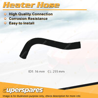 Superspares Heater Hose for Toyota Landcruiser HJ61R 4.0L 6 cyl Outlet 255mm