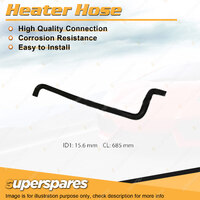 Heater Hose for Nissan Navara D21 2.7L 4 cyl OHV 8V Diesel 05/1993-03/1997