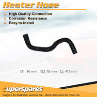 Superspares Heater Hose for Mazda 6 GG MPS 2.3L 4 cyl DOHC 16V TMPFI Turbo 415mm