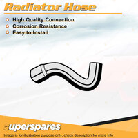 Superspares Lower Radiator Hose for Saab 9-5 2.0L 4 cyl 07/1999-10/2002