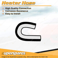 Superspares Heater Hose for Mitsubishi Triton MJ 2.5L 4 cyl OHC 1991-1996 150mm