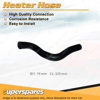 Superspares Heater Hose for Nissan Tiida C11 1.8L 4 cyl DOHC VVT 16V MPFI 320mm