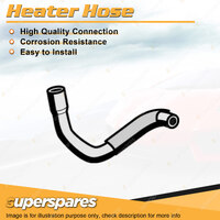 Superspares Heater Hose for Nissan Skyline R31 3.0L 6 cyl 1986-1990 Inlet 270mm