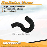 Superspares Lower Radiator Hose for Daewoo Lanos 1.6L 4 cyl DOHC 16V MPFI