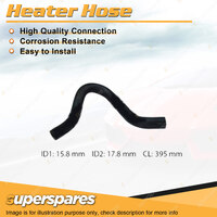 Superspares Heater Hose for Hyundai i30 FD Elantra HD 2.0L 4 cyl 2006-2013 395mm