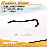 Superspares Heater Hose for HSV Commodore VP Sport VP 3.8L V8 1991-1993