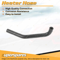 Superspares Heater Hose for Daewoo Lanos 1.5L 4 cyl SOHC 8V MPFI 08/1997-03/2003