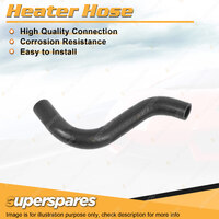 Superspares Upper Heater Hose for Honda CRV RD7 2.4L 4 cyl DOHC VTEC 16V MPFI