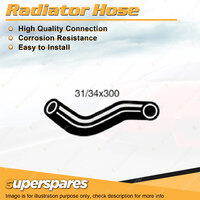 Superspares Lower Radiator Hose for Renault R12 R12 1.3L 4 cyl OHV 8V Carb