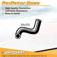 Superspares Lower Side Radiator Hose Length 370mm Inside Diameter 29mm