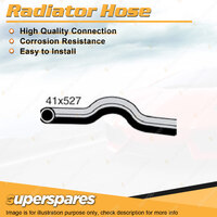 Superspares Lower Side Radiator Hose Length 527mm Inside Diameter 41mm