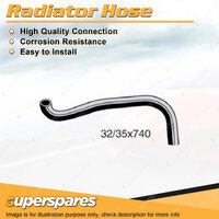 Superspares Lower Radiator Hose Length 740mm Inside Diameter 32mm Bell ID 35mm