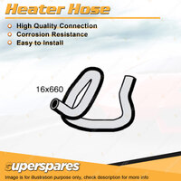 Superspares Heater Hose Rubber Hose Length 660mm Inside Diameter 16mm