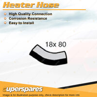 Superspares Heater Hose Rubber Hose Length 80mm Inside Diameter 18mm