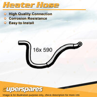 Superspares Heater Hose Rubber Hose Length 590mm Inside Diameter 16mm