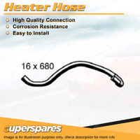 Superspares Heater Hose Rubber Hose Length 680mm Inside Diameter 16mm