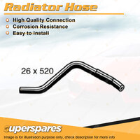 Superspares Lower Side Radiator Hose Length 520mm Inside Diameter 26mm